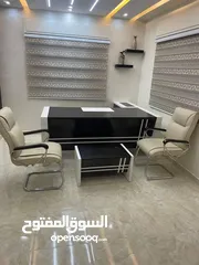  24 عرض لفترة محدودة مكتب مدير فخم مع جانبية وطاولة  بسعر يبدأمن 225د شامل التوصيل عمان زرقا