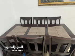  1 طاولة سفرة