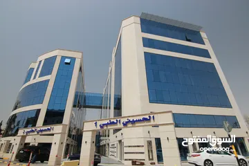  3 عيادة للإيجار من المالك جانب المستشفى التخصصي مساحة 58م (مجمع الحسيني الطبي)