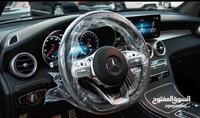  11 مرسيدس GLC300e وكاله كرت ابيض وعلى كفالة غرغور موديل 2022