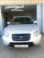  1 هونداي سنتافيه 2008 فل إضافات فرش مميز حرق كاش