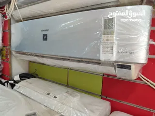  9 مكيفات شارب فل إنڨيرتر مستعملة في حالة ممتازة شامل التركيب كفالة شهر