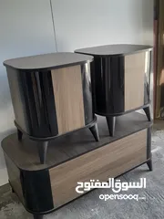  15 طاولات وسط خشب لامنيت 18م الون   متعددة تفصيل حسب الطلب والمقاس مكون من ثلاث قطع