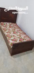  2 سرير بالمرتبه والموله للبيع