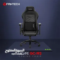  1 كرسي فانتيك جلد جديد FANTECH LEDARE GC192 GAMING CHAIR - BLACK