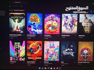  19 حساب ايبك قيمز من 2017 فيه العاب مش مجانيه (بفلوس) وكل الالعاب موجوده بالصور اقرء الوصف وشوف الصور