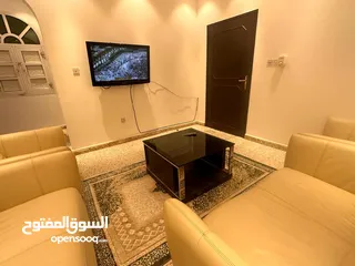  7 for Rent Room شقه مفروشه غرفه وصاله وحمام ومطبخ مساحه ممتازه السعر شامل الفواتير العنوان الخوير