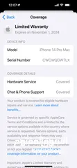  11 iPhone 14 Pro Max 5G 256 GB Deep Purple Used! Battery health 100%!