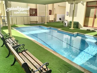  18 Luxurious Semi-furnished Apartment for rent in Al Qurum PDO road