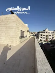  15 شقة طابقية ثالث مع رووف مساحة 410 متر مربع على القوشان و القوشان مستقل