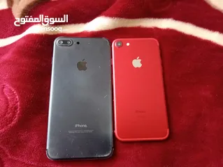  1 ايفون 7 plus و 7 عادي للبيع قطع بسعر حرق