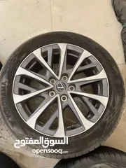  1 جنوط وكفرات يوكوهاما لكزس ES 2023 وكالة شبه جديده