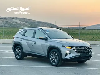  3 هونداي توسان 2022 فل بدون فتحة سقف  2x4 ///240Hp بنزين + كهرباء  ( Haybrid) 1600cc