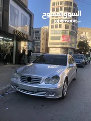  2 مرسيدس c203 اصل عمومي موديل 2006 بحالة ممتازة للبيع عالكاش فقط