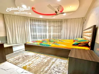 6 من أفخم الشقق المفروشة شقة غرفتين و صالة في عجمان منطقة الراشدية أبراج الواحة