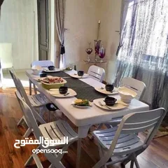  3 طاولة العزايم والمناسبات طاولة وكراسي بتقدرو تطووها وتضبوها بعد الاستعمال