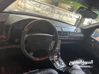  13 مرسيدس شبح S320 1995 للبيع مع رقم