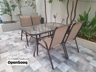  1 Table with 4 chairs