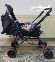  4 عرباية اطفال وسرير