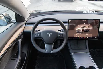  18 تيسلا model 3  tesla 2023 ستاندر  فحص كامل بحاله الوكاله  لون فيراني