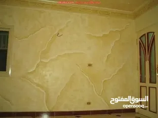  4 دهين منازل كافة اعمال الدهانات وازالة الرطوبة