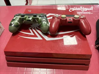  1 للبيع ps4 pro spider man edition 550 قابل لتفاوض