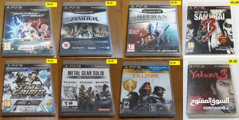  23 سيديات بلايستيشن 3 PS3 GAMES