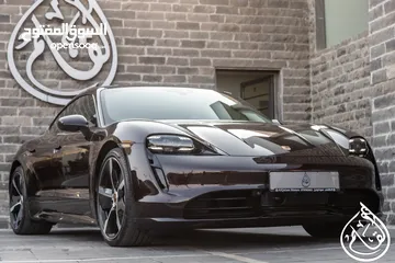  27 Porsche Taycan 2023   كهربائية بالكامل  Full electric   السيارة وارد المانيا