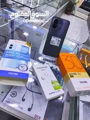  3 جهاز وكالة SPARK 30C 5G معه الكرتونة وكامل اغراضو 128 جيجا رام 8 متوفر توصيل