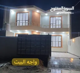  1 بيت للبيع طابقين في التنومه شارع نهر حسن قرب حسينيه جعفر الطيار