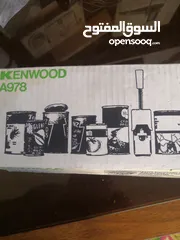  6 ست البيت Kenwood انكليزية الصنع استيراد الاسواق الحرة العراقية مع كافة ملحقاتها كاملة