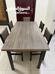  2 Dining table with 5 chairs