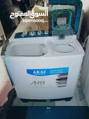  13 Refrigerator washing machine and AC all items for sale location Al Khoud souq near kenz hypermarkrt