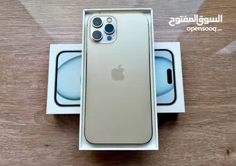  2 iPhone 12 Pro max gold