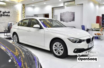  3 BMW 318i ( 2017 Model ) in White Color GCC Specs