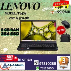  4 LENOVO & DELL LAPTOPS, with 3months warranty, free-MOUSE & BAG, with free HOME DELIVERY