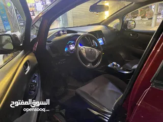  15 نيسان ليف SL بحالة ممتازة موديل 2014