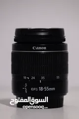  2 Canon lens 18-55mm