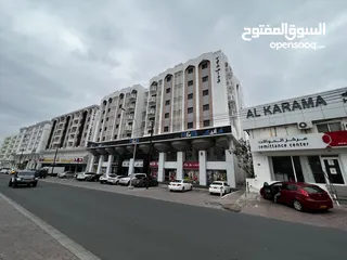  1 Spacious 3 Bedroom flats at Ruwi, next to Karama Hyper market.