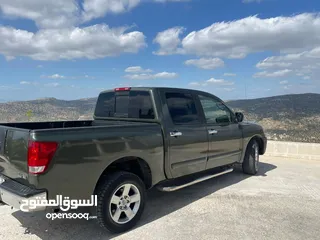  1 للبيع اقساط او البدل بكم نيسان تيتان بنزين فورويل مرخص للبيع