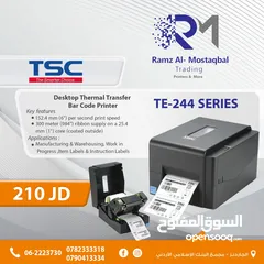  2 طابعات ليبل و باركود  TSC TSC BARCODE LABEL PRINTER & REST BAND PRINTER
