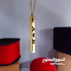  1 تعاليق أستيل منحوتة حسب الطلب