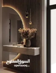  8 باركيه وفاير بليس ورق جدران والشيبورد وبانوهات وجبسن بورد وبديل الرخام وبديل الخشب والقرميد