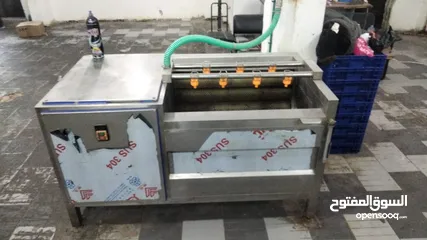  8 مصنع بطاطا مفرزه / اسخدام شهرين فقط / متوفر جميع العده والماكنات للتصنيع والتفريز / بسعر مميز جداً