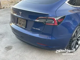  10 تيسلا مودل 3 بيرفورمانس  بحالة الوكاله