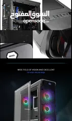  15 كيس جيمنغ  من جيماكس مضيئ رجب تصميم رهيب GAMEMAX Starlight BK Case Gaming