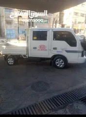  3 #كيا بنجو  #موديل 2001 ‪بابين  لون ابيض دهان الشركة الموقع الجيزة