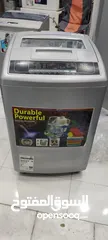  1 Top load washing machine  300 aed with free installation and free delivery  1 month replacement warr