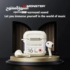  3 Monster XKT16 Bluetooth wireless earbuds