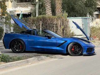  6 Corvette C7 Z51 2014كورفيت كشف مميزه.   للبيع فقط